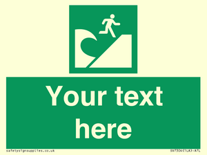 Custom Safe Condition Tsunami evacuation area